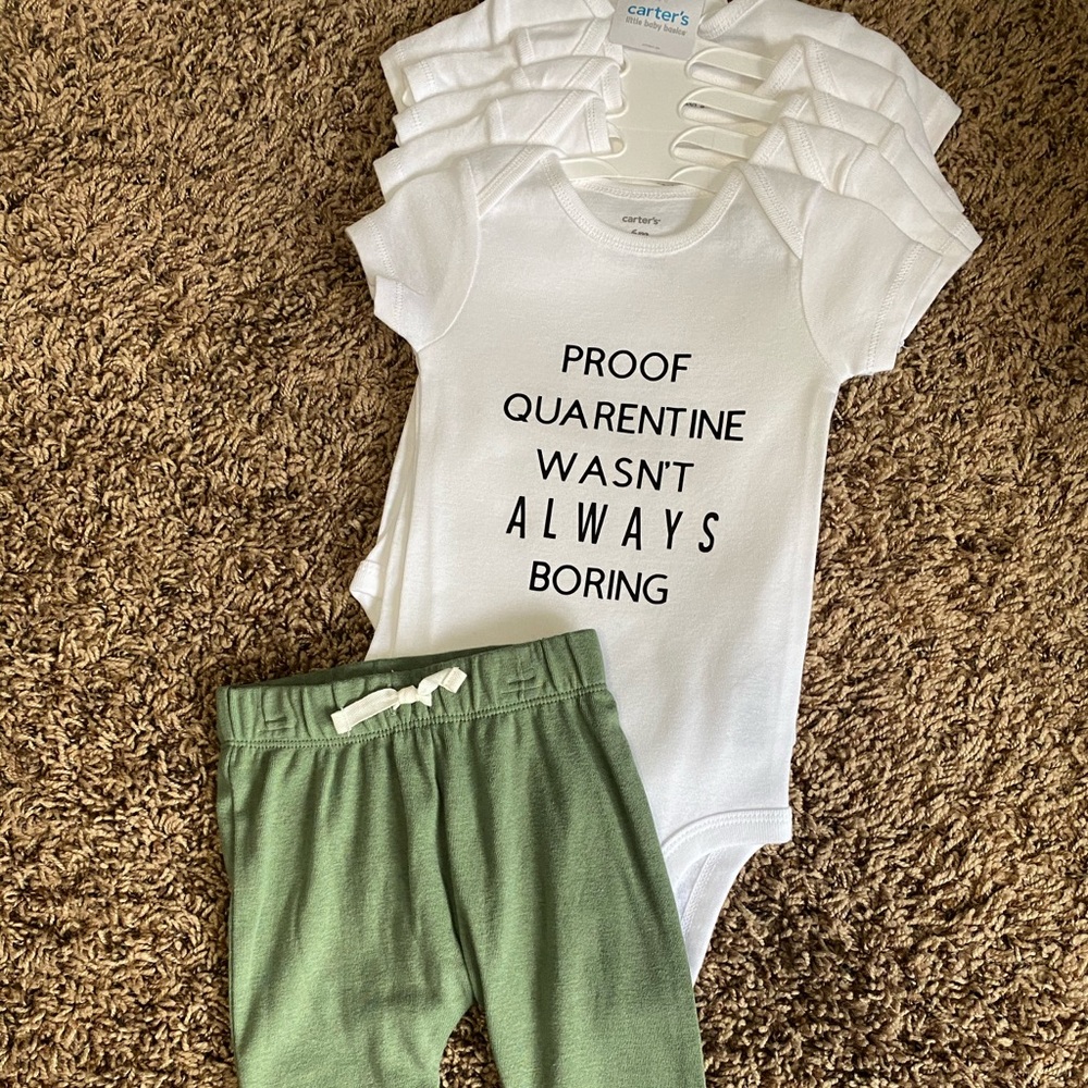Baby Onesie - Quarantine 2020